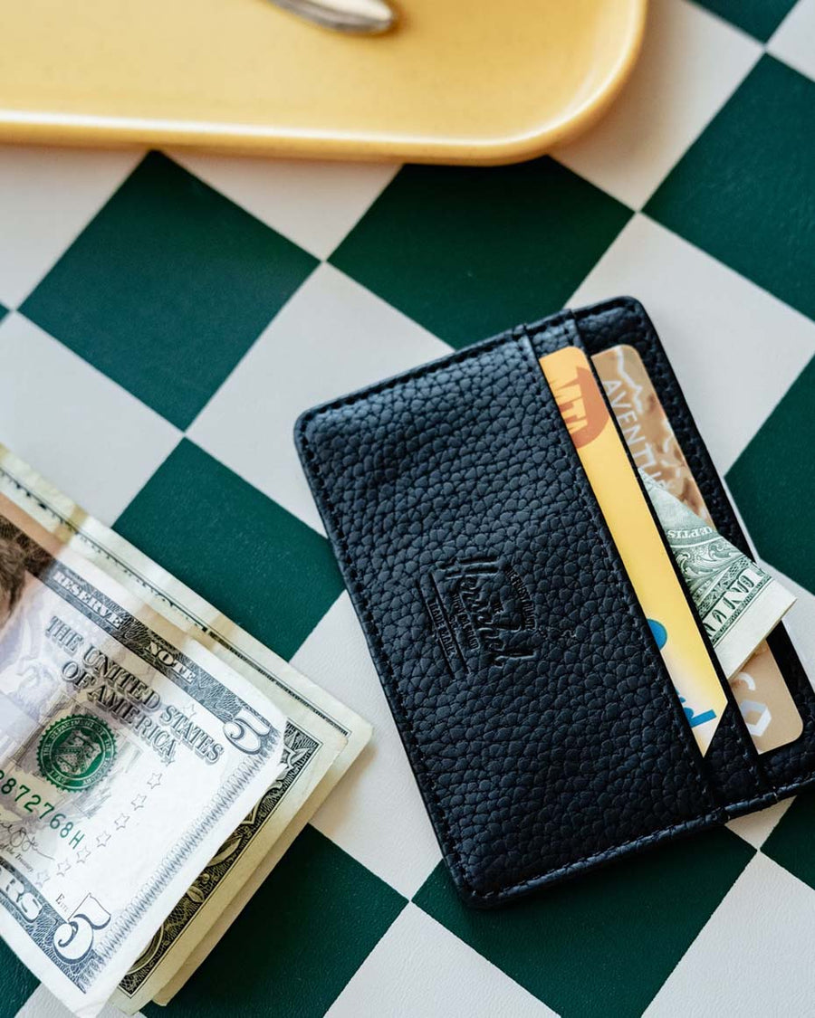 Herschel Supply Co. Charlie Cardholder Vegan Leather wallets displayed in a variety of colors.