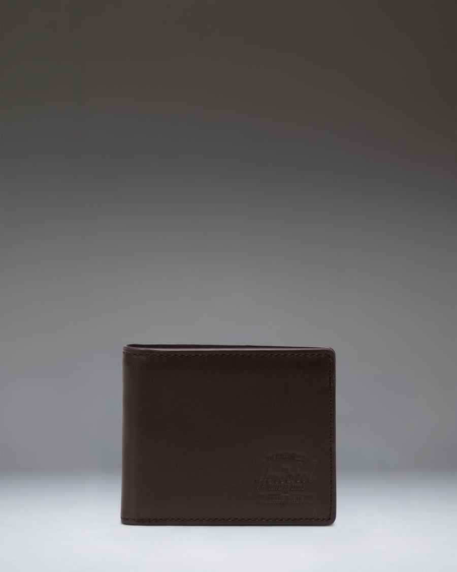Herschel Supply Co Hank Wallet Leather in brown.