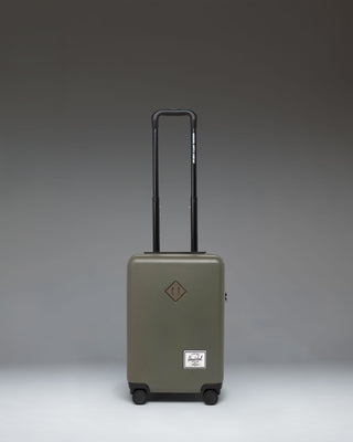 Herschel Heritage Hardshell Carry On Luggage in Ivy Green.