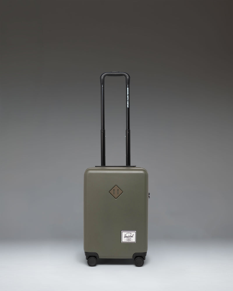 Herschel Heritage Hardshell Carry On Luggage in Ivy Green.