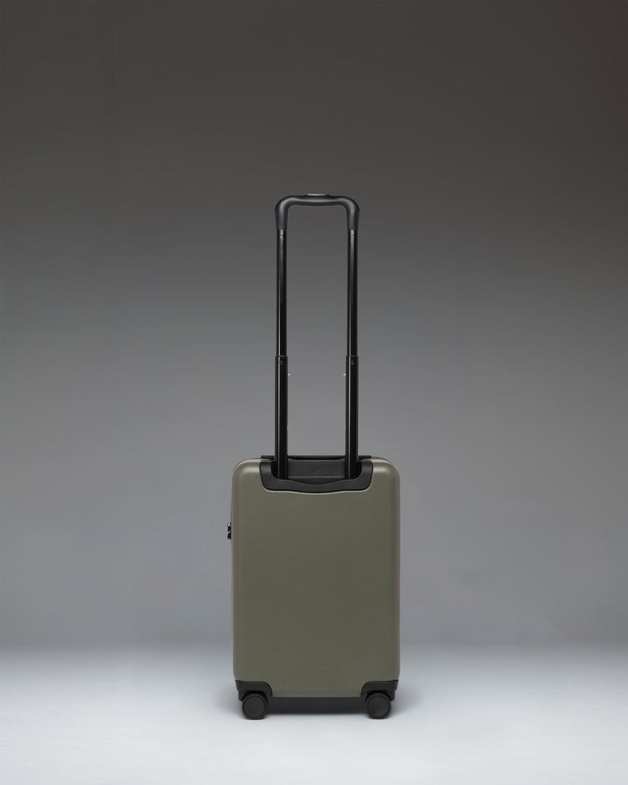 Herschel Heritage Hardshell Carry On Luggage in Ivy Green.