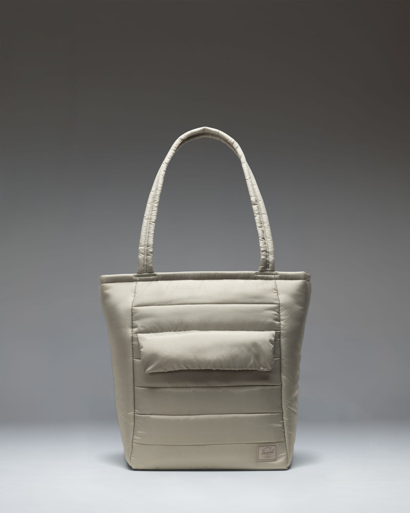 Herschel Retreat Tote bag in Abbey Stone beige.