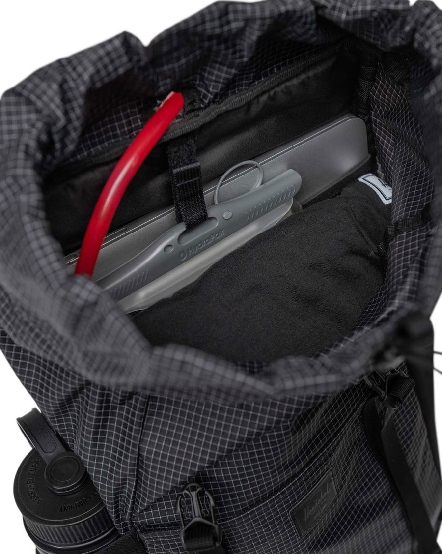Herschel Supply Co Ultralight Backpack 22L showing a grid of all available product colors.