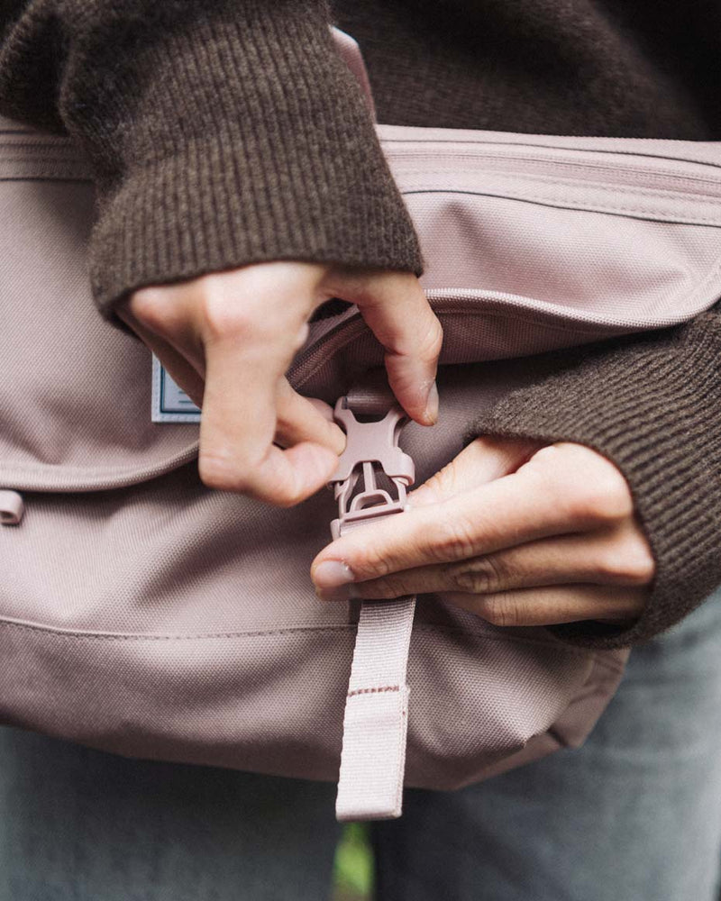 Herschel Supply Co. x Realtree limited-edition collection Cove Small Messenger bag in the APX camouflage pattern showing all available colors.