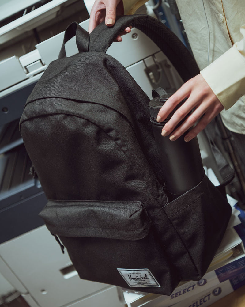 Herschel Classic XL Backpack shown in a grid of multiple available color options.