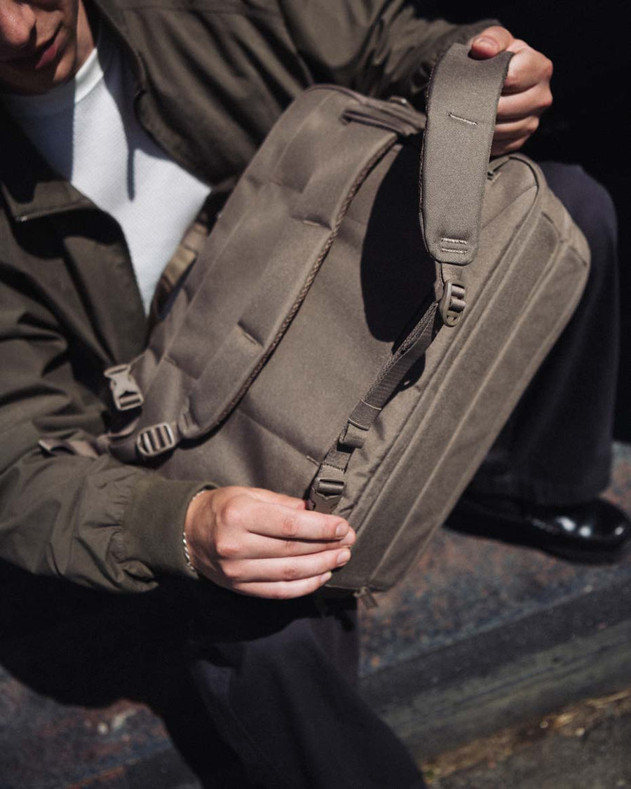 Herschel Supply Co. Bowen Convertible Travel Duffle Tech showing the multi-color array of options.