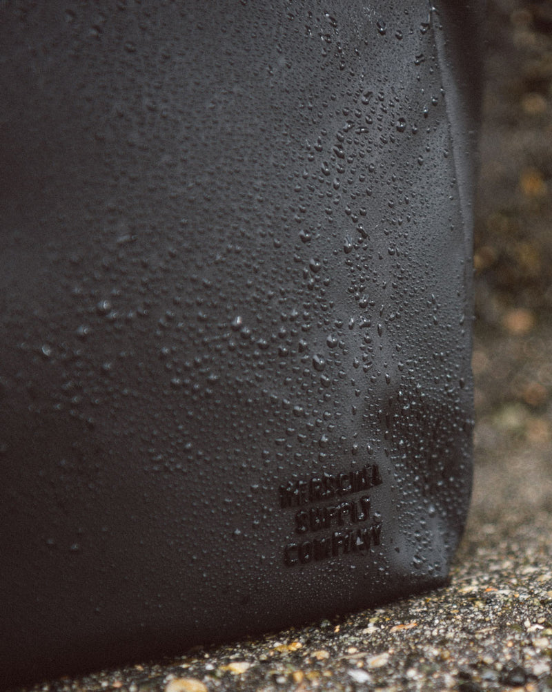 Herschel Supply Co. Alberni Backpack in multiple colors, highlighting the weather-resistant design.