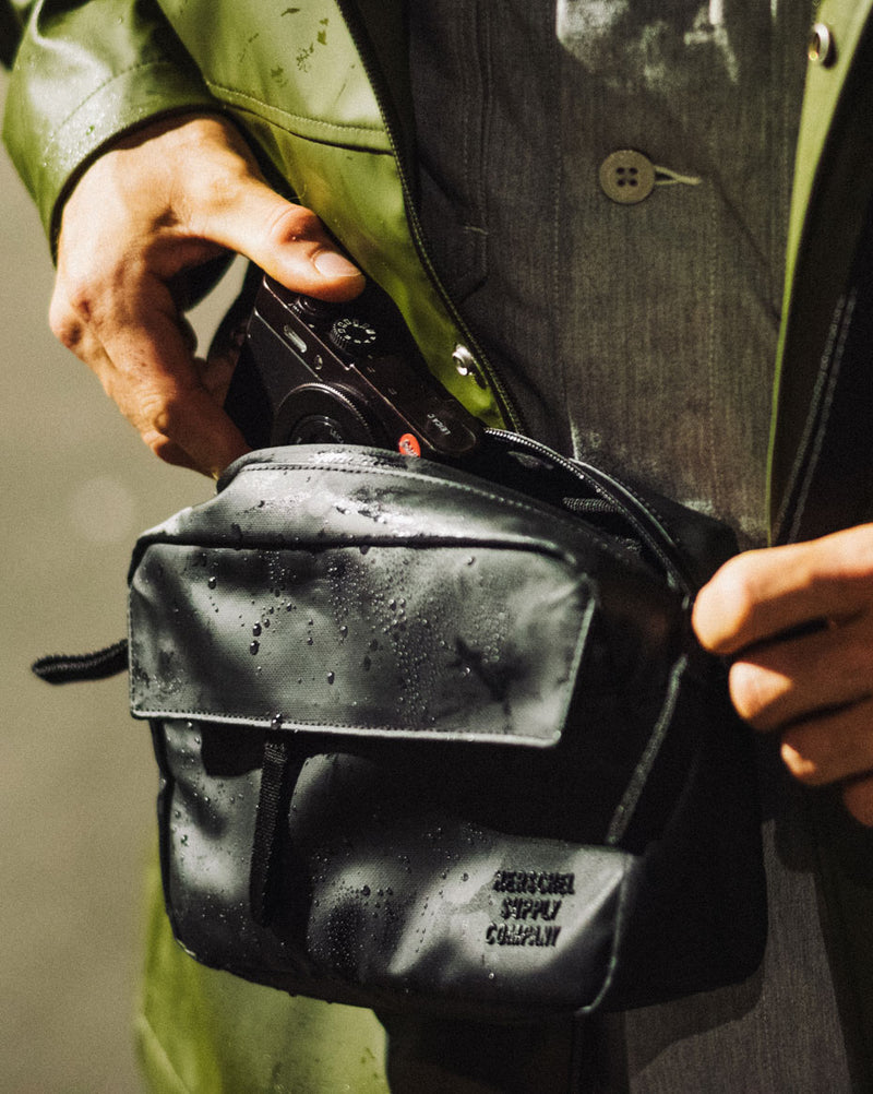 Herschel Supply Co. Alberni Crossbody bag in a multi-color grid layout showcasing all colors.