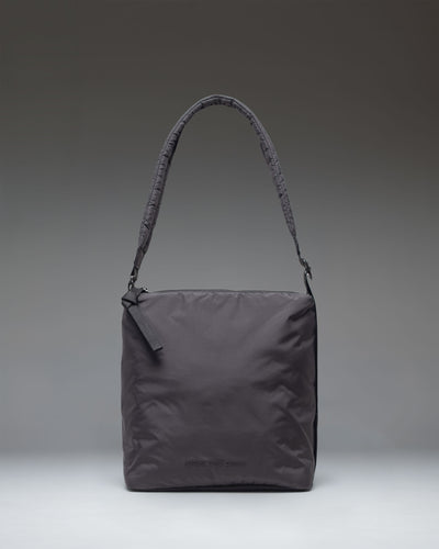 Herschel Supply Co Cloudform Small Tote in black, showing the clean front design and dual top carrying handles.