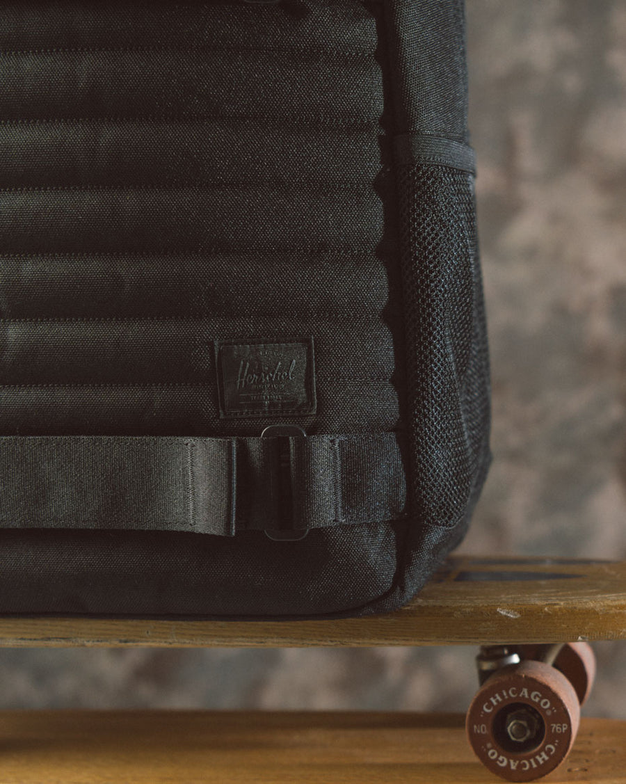 Herschel Supply Co. Fleet Skate Backpack in an all-colors group product shot showing multiple colorways.