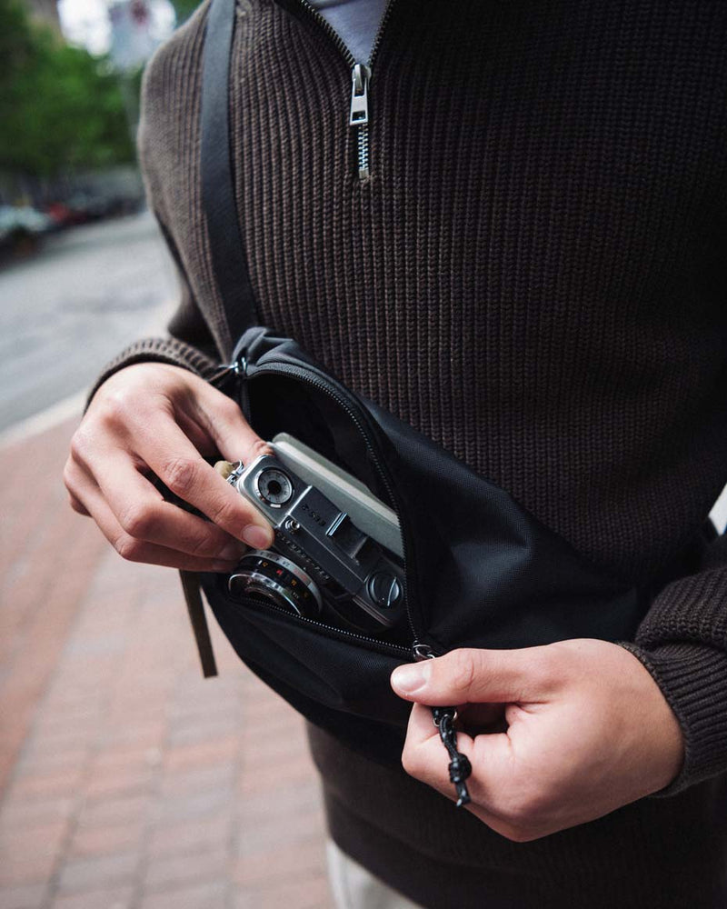 Herschel Supply Co. Kaine Hip Pack shown in a variety of available colors.