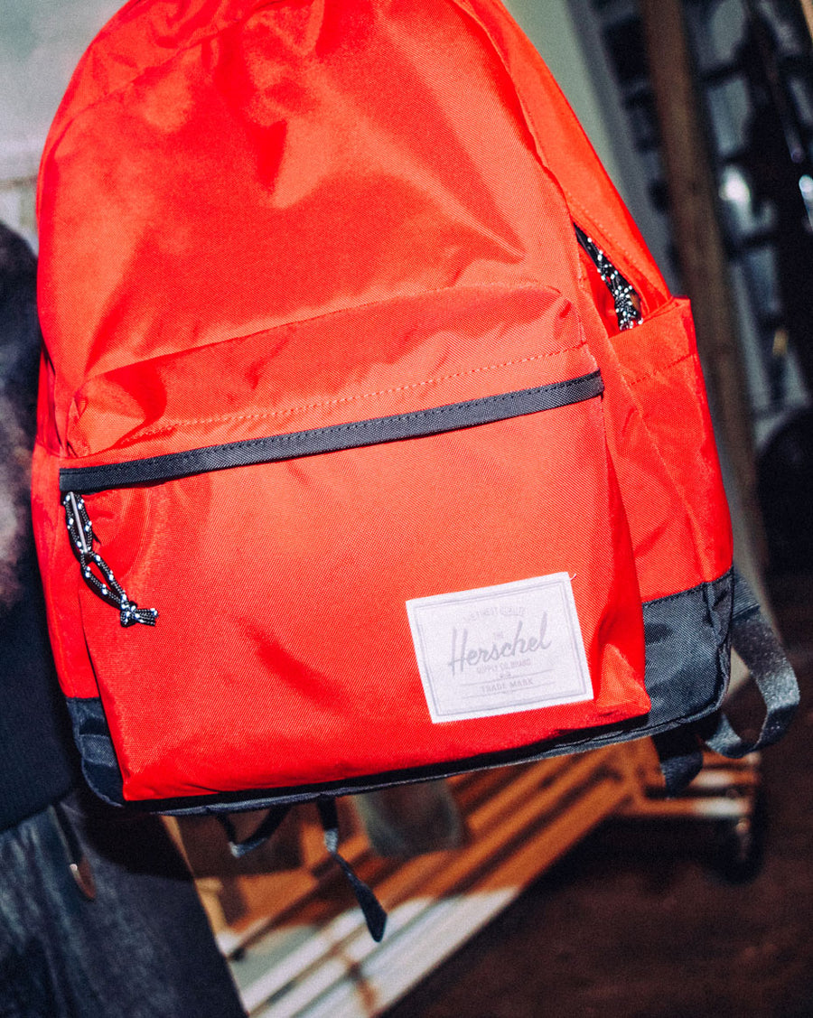 Herschel Supply Co. Heritage Tote bags displayed in a variety of available colors.
