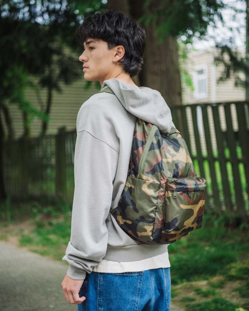 Herschel Supply Co. Rome Packable Backpack in various colors displayed in a grid view.