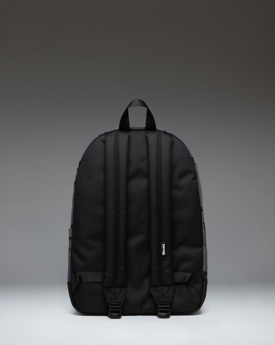 Thrasher Herschel Classic XL Backpack in Asphalt/Black Destroy nylon.