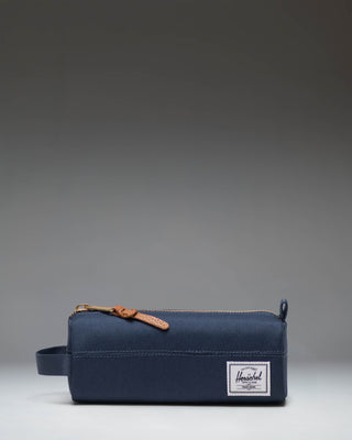 Herschel Supply Co Settlement Pencil Case in navy blue.