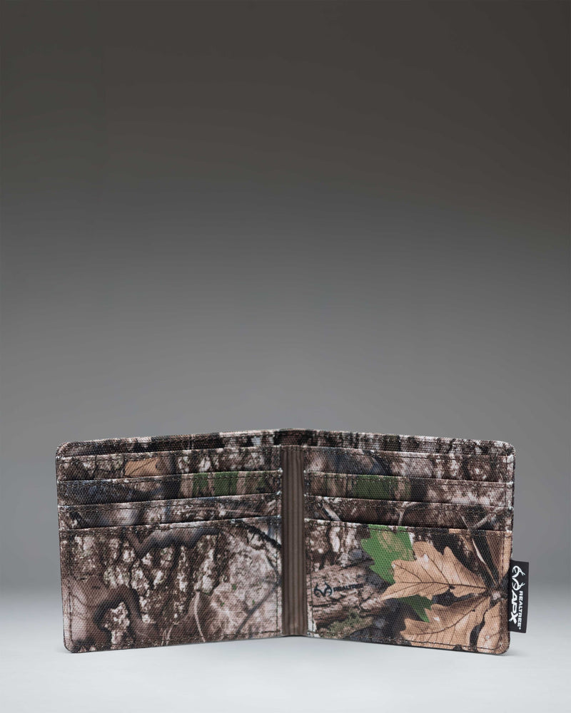 Herschel Supply Co. Roy Wallet in Realtree APX Camo pattern.