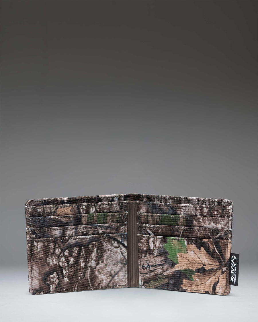 Herschel Supply Co. Roy Wallet in Realtree APX Camo pattern.