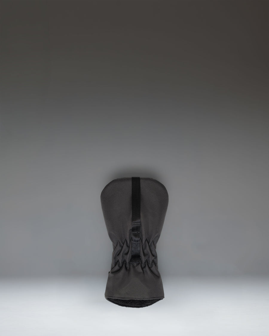 Black Herschel Heritage Driver Head Cover, showcasing the durable fabric and classic design of the golf club accessory.
