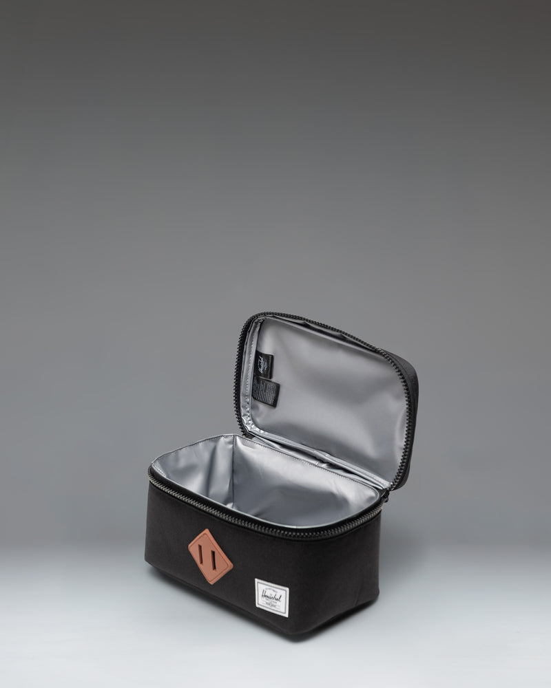 Black Herschel Heritage Lunch Box Little Herschel.