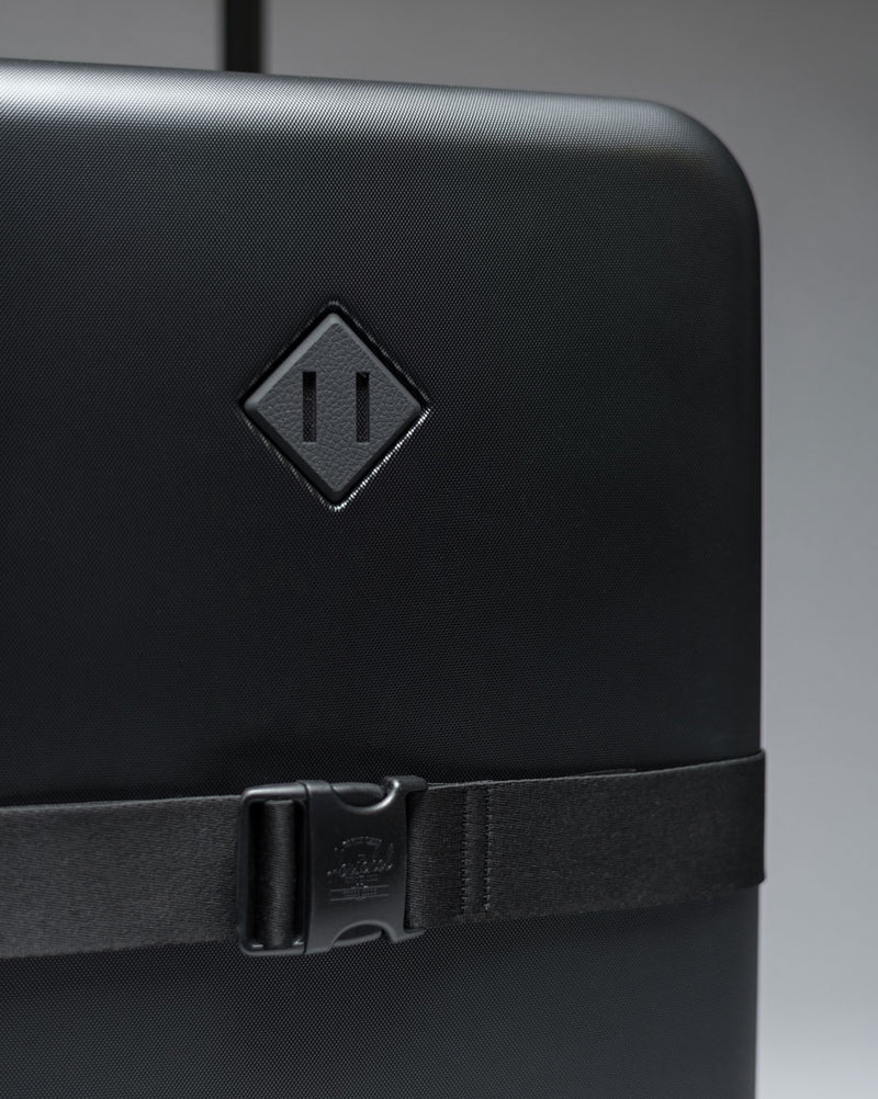 Herschel Heritage Hardshell Medium Luggage Exp showing all color options available.