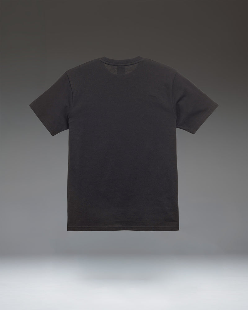 Herschel Supply Co. Pocket Tee Men's in Black, featuring a classic crew neck and a single chest pocket.
