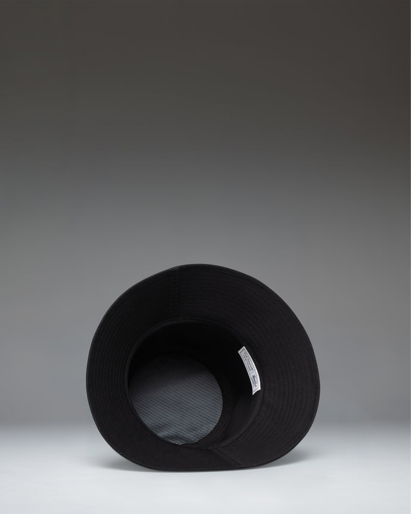 Herschel Supply Co. Maude Sun Hat in black, shown from the front.