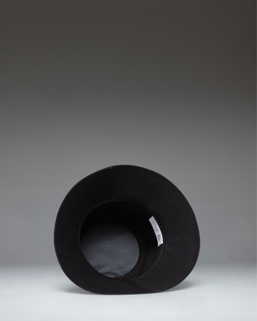 Herschel Supply Co. Maude Sun Hat in black, shown from the front.