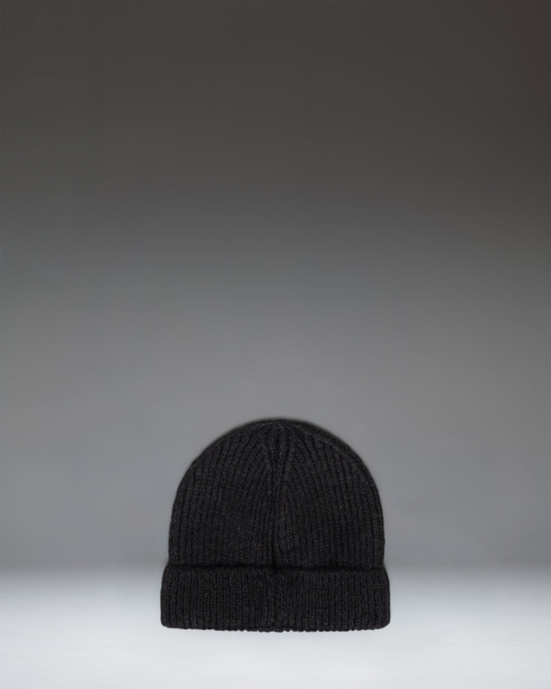 Herschel Supply Co. Super Soft Baby Beanie for 0-6 months in black.