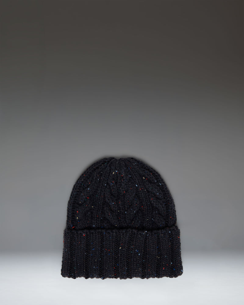 Herschel Supply Co. Ellis Cable Beanie in Black Marled.