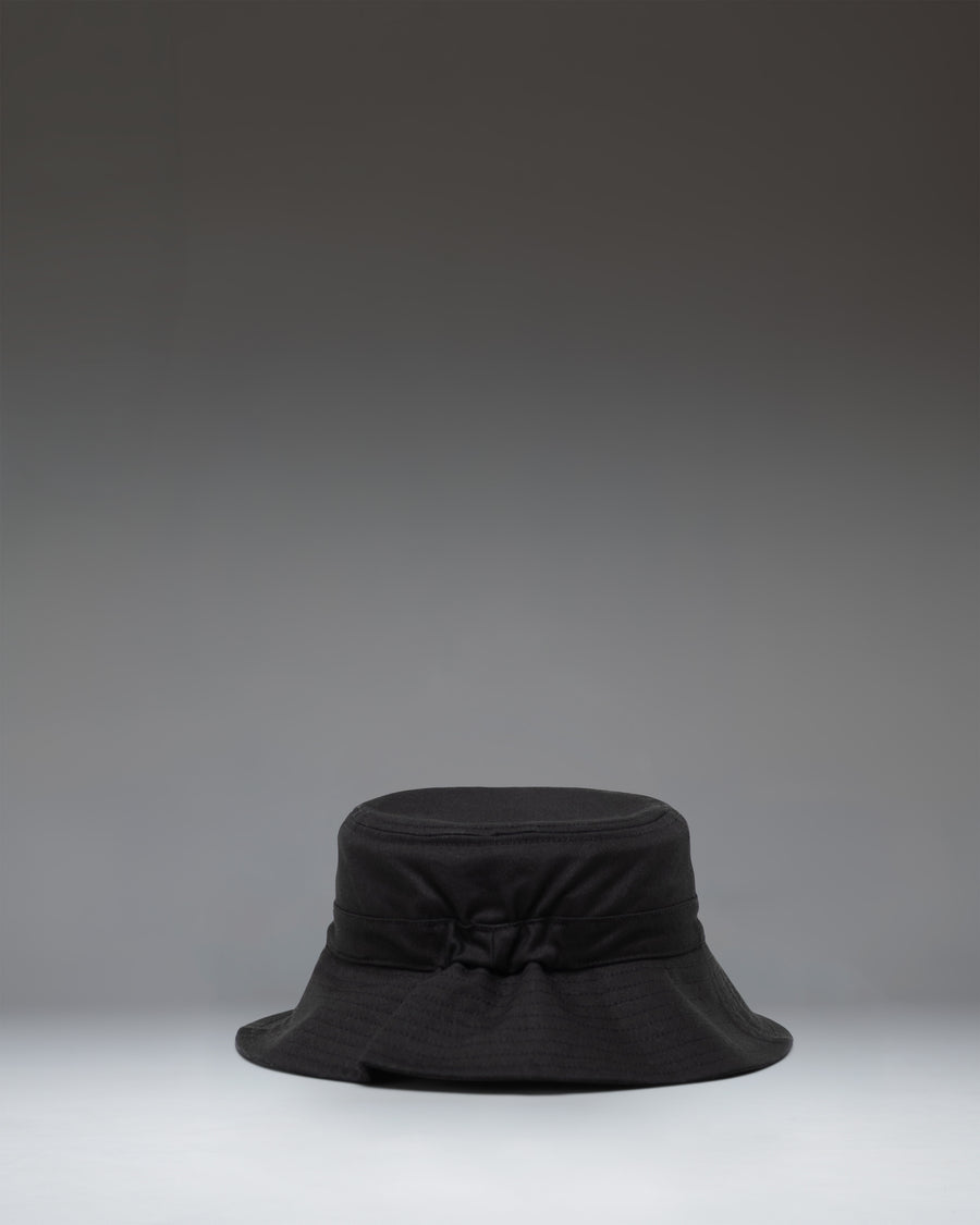 Herschel Supply Co. Baby Bucket Hat for ages 6-18 months in black.