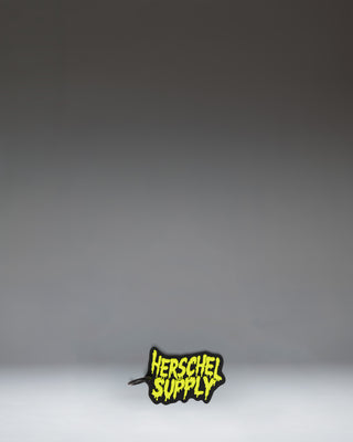 Herschel Supply Co. Black Slime Bag Charm from the Little Herschel collection.