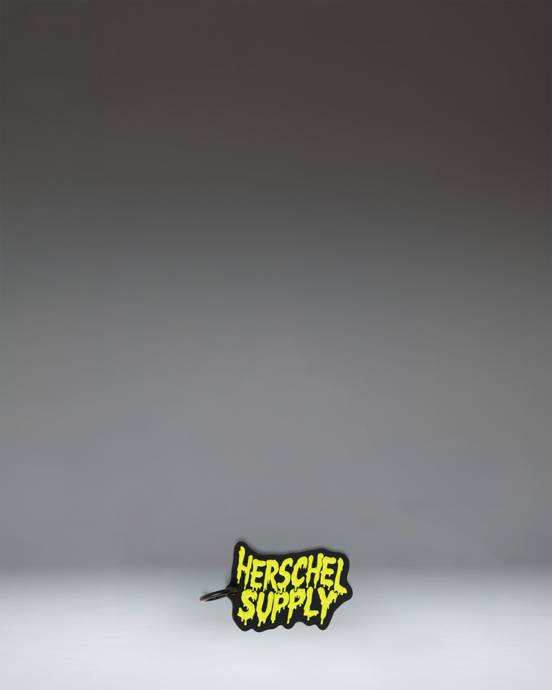 Herschel Supply Co. Black Slime Bag Charm from the Little Herschel collection.