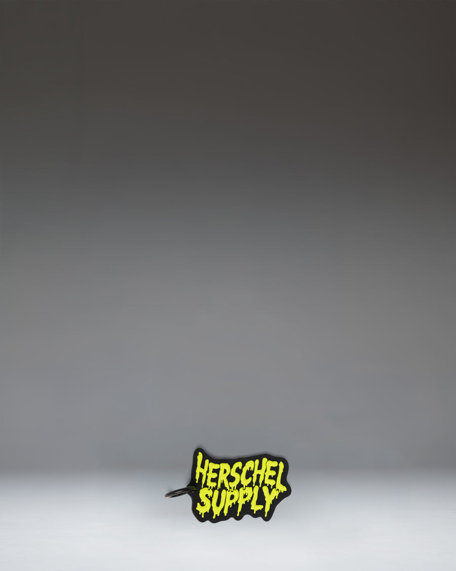 Herschel Supply Co. Black Slime Bag Charm from the Little Herschel collection.