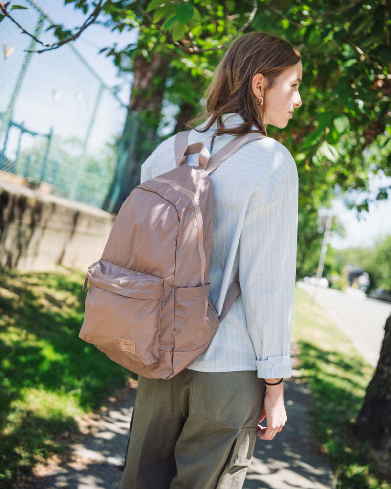 Herschel Supply Co. Rome Packable Backpack in Ash Rose Tonal.