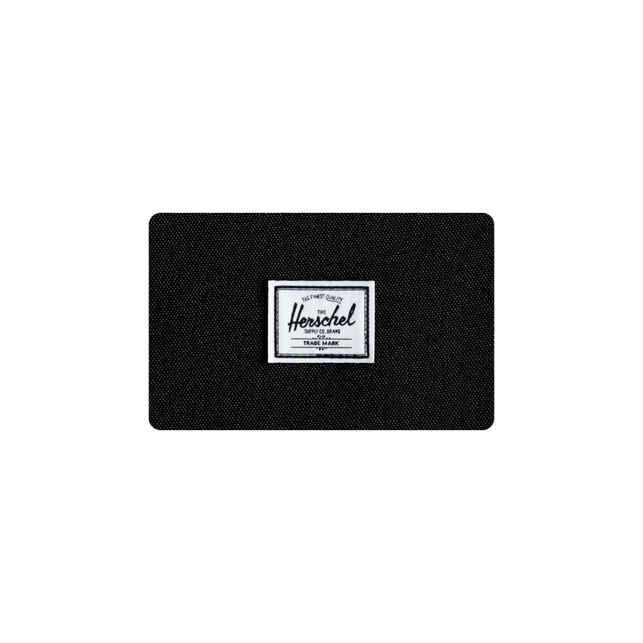 Herschel Supply Co. gift card featuring a minimalist design with a clean white background and the classic brand logo.